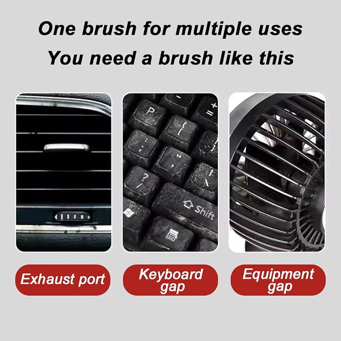 AUCELI Car Detailing Brush, Ultra Soft Auto Interior Dusting Brush - Image 6