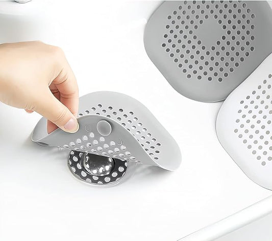 2 Pieces Shower Drain Hair Catcher Bathtub Stopper, Home Protectors by Philbinden