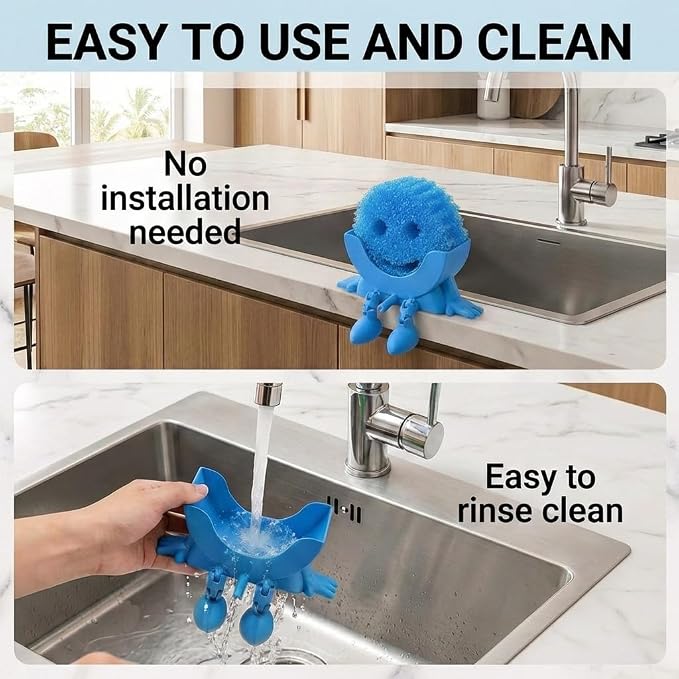 Creative Hanging Sponge Holder - Image 6