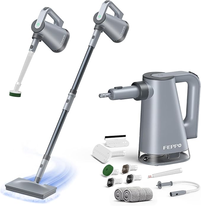 FEPPO Steam Mop & Handheld Steam Cleaner by FEPPO
