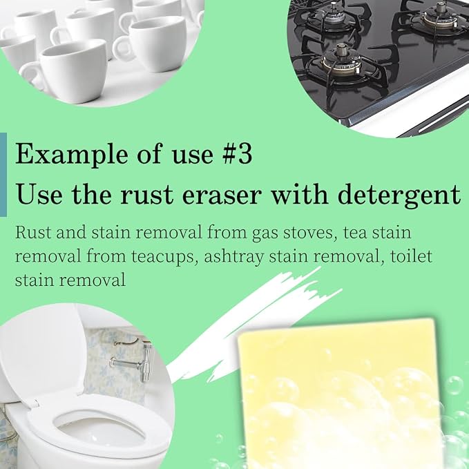 Rust Eraser for Knives Kitchen Stoves Wood Finish and Bicycles Multi Purpouse - Image 9