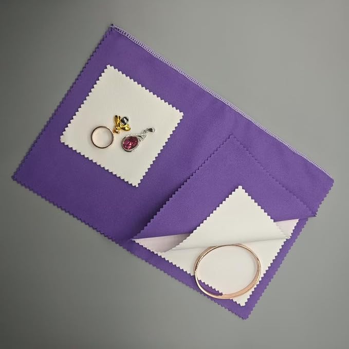 Jewelry Cleaning & Polishing Cloth, Non-Toxic Eco Friendly, Jewelry Cleaner - Image 5