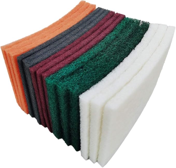 15 Pack 6 x 9 Inch Hand Pads Coarse Medium Fine Superfine 5 Different - Image 8