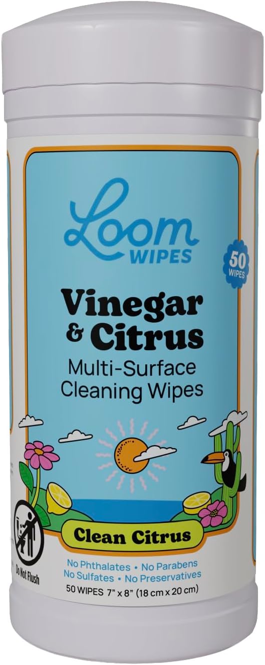 Loom Wipes All Purpose Natural Cleaning Wipes by Unknown