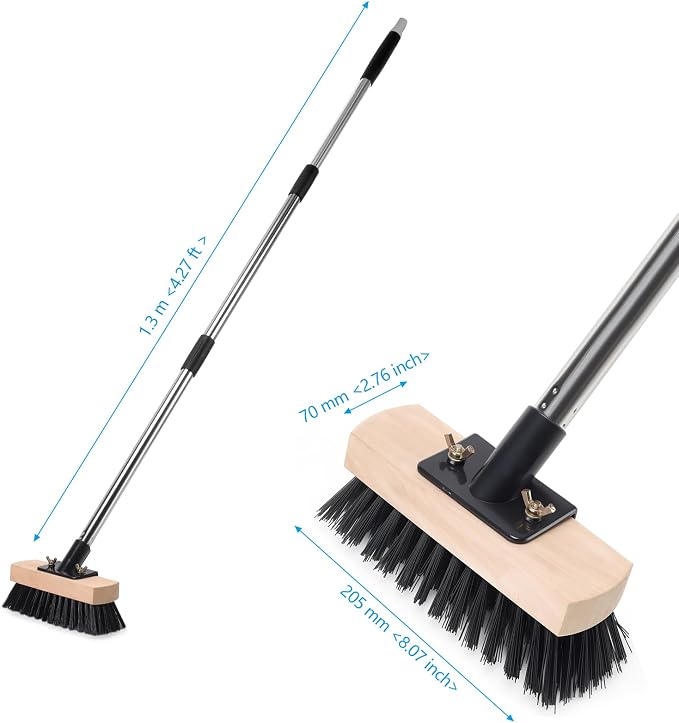 Heavy Duty Adjustable Push Broom - Image 2