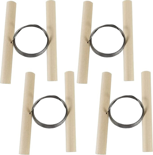 ROYHOO 4PCS Wire Clay Cutter Cheese Plasticine Dough Cutting Pottery Tools by Unknown