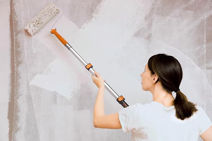 1.5-3 ft Long Paint Roller Extension Pole // Multi-Purpose Telescopic Extension - Image 2