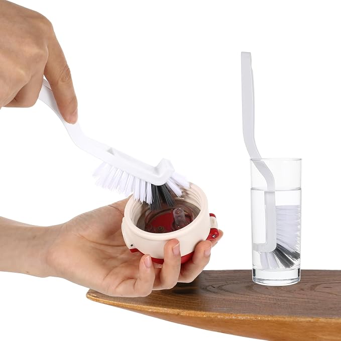 4Pcs Kitchen Scrub Brush, Angle Cleaning Brush, Right Angle Scrub Brush - Image 4