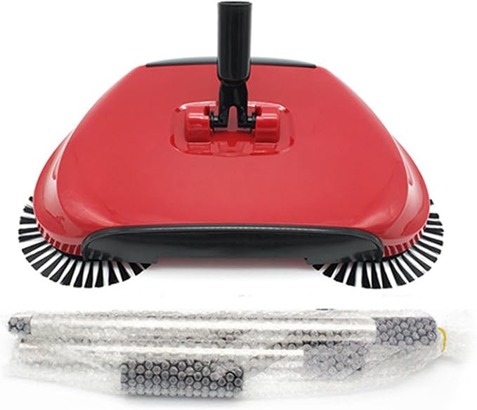 Carpet Sweeper 360° Rotation Manual Floor Sweeper by DAGLLGEW