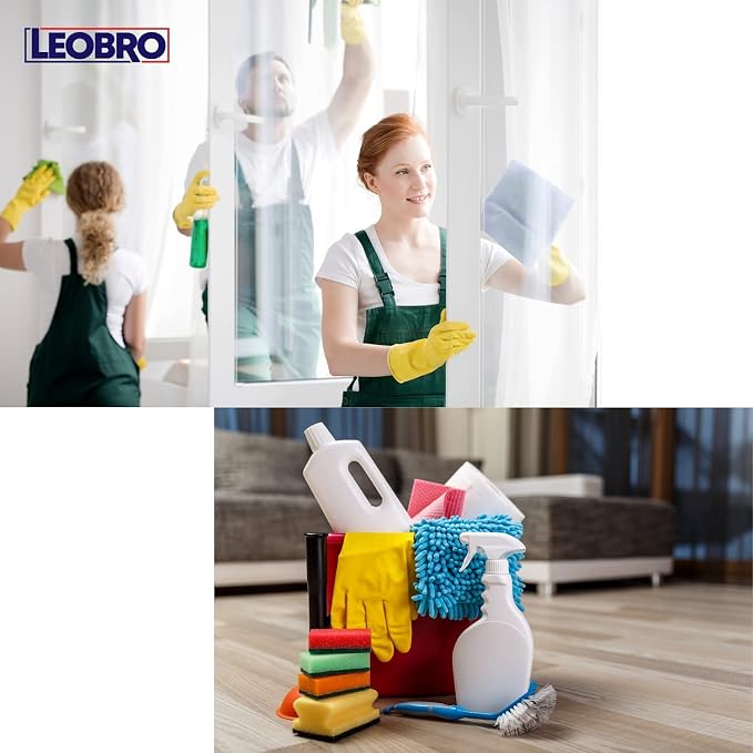 LEOBRO Groove Gap Cleaning Tools, Handheld Door and Window Track Brushes - Image 4