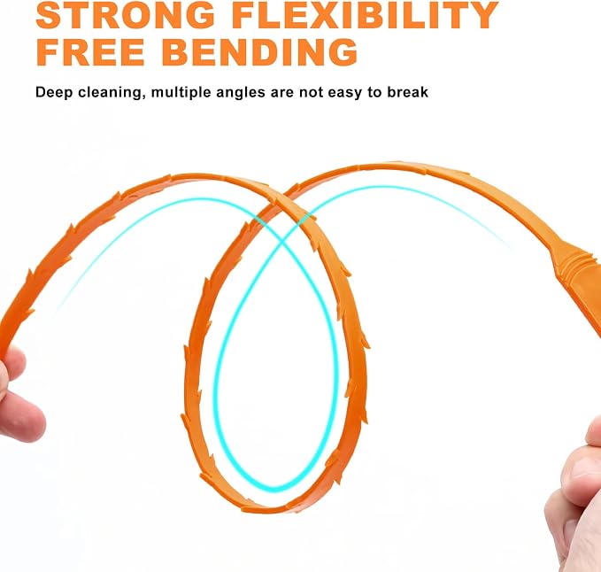 Drain Clog Remover, Effective Drain Snake Hair Drain Clog Remover, Ideal Drain - Image 7
