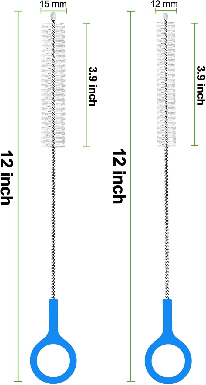 Straw Cleaner Brush Extra Long 12 Inch, Straw Brush Cleaner - Image 2