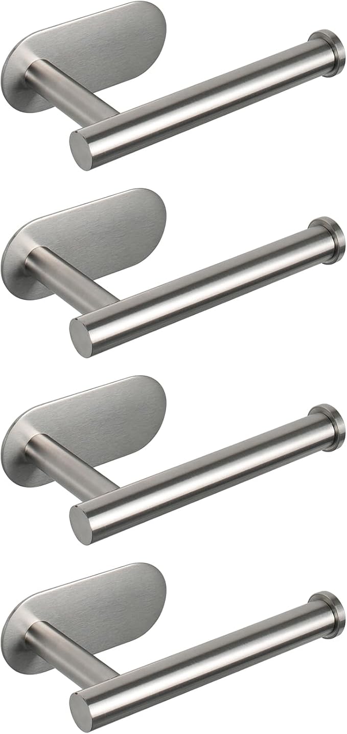 NearMoon Toilet Paper Holder Self Adhesive, Premium Thicken SUS304 Stainless by NearMoon