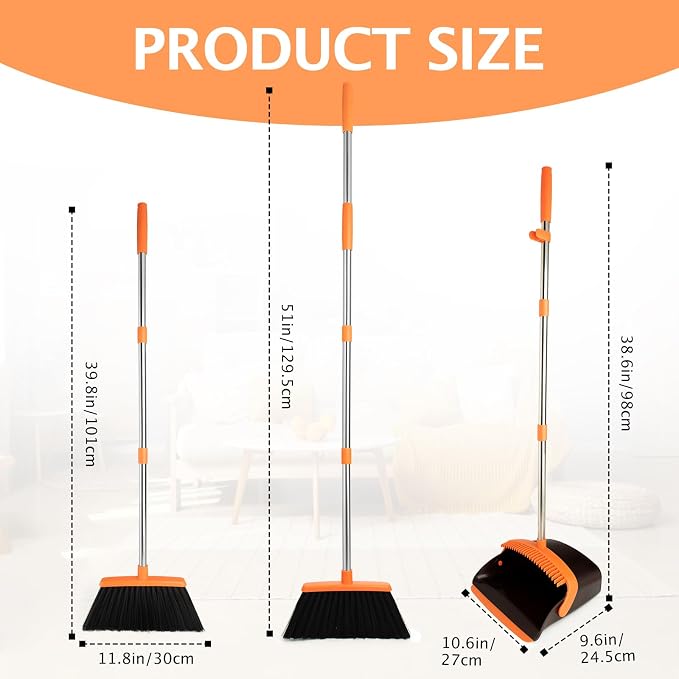 Broom and Dustpan Set, Dustpans - Image 3