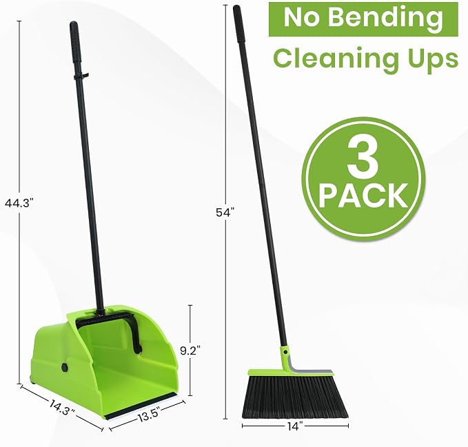 Jumbo Commercial Broom and Dustpan Set - Image 6