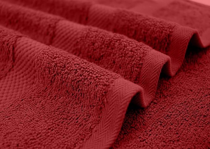 DAN RIVER Bath Towels Set of 4, 27 x 54 Inches, 100% Cotton, Larger & Lighter - Image 6