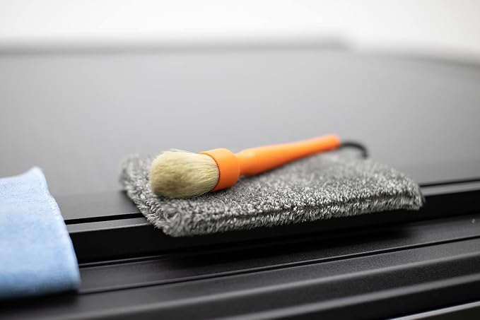 Detail Factory - Boar Hair Long-Handle Detailing Brush - Comfortable Grip and - Image 4