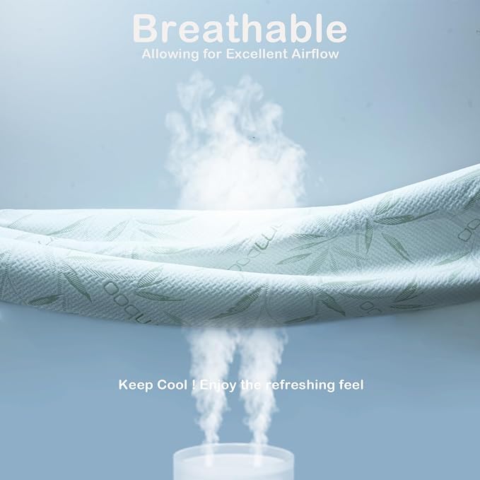 Twin XL Mattress Protector Waterproof Mattress Pad Washable Bamboo Rayon - Image 4