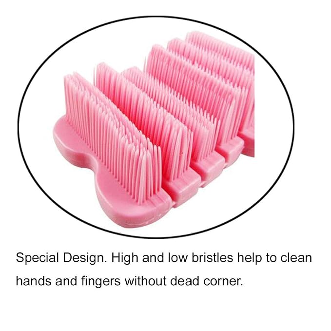 Nail Scrubber Brush Kids, Finger Nails Scrub Scrubbing Cleaning Brushes - Image 5