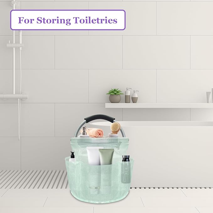 17L Cleaning Caddy for Cleaning Supplies, Foldable Tool Bucket Organizer - Image 7