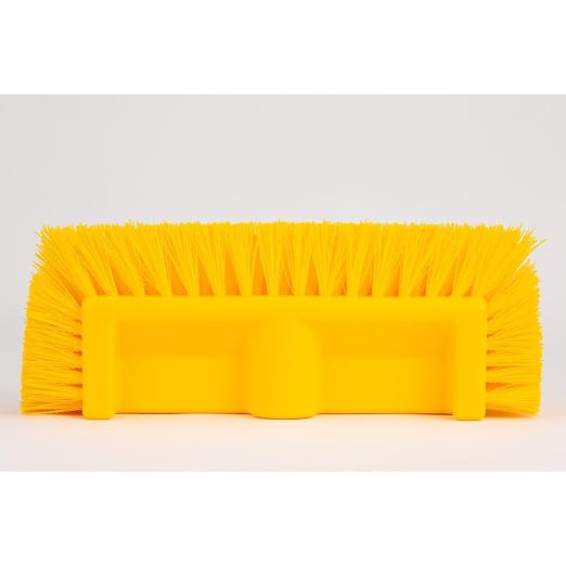 SPARTA Multi-Level Tile Scrub Brush 12" Wide Brush Head, Heavy-Duty Tile - Image 3