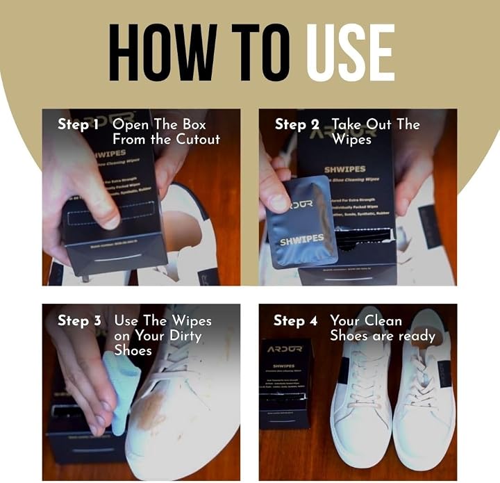 Ardur Premium Shoe Cleaning Wipes - Image 6
