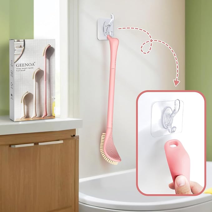 New Foot Brush & Foot Files Set, 3-in-1 Foot Scrubber - Image 9