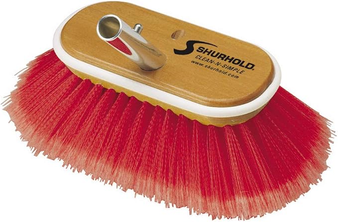 Shurhold 965 6 Inch Combo Bristle Brush, Deck Brush by Shurhold+Industries