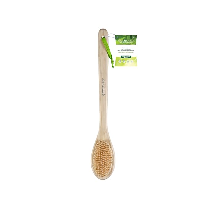 EcoTools Bristle Bath Brush, Shower Body Brush - Image 2