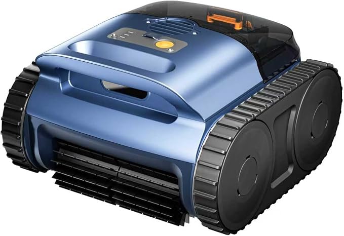 Cordless Robotic Pool Vacuum, Pool Cleaner by RERIOU