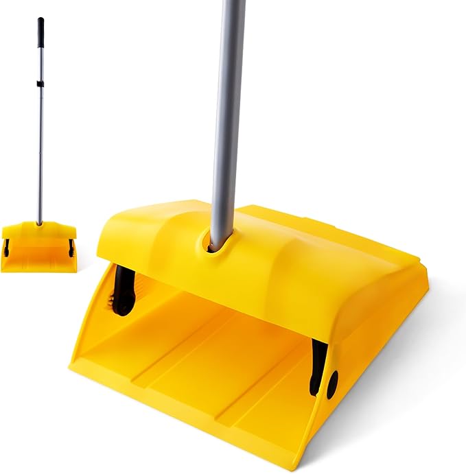 Yocada Commercial Dustpan with Windproof Cover Outdoor Indoor by Yocada