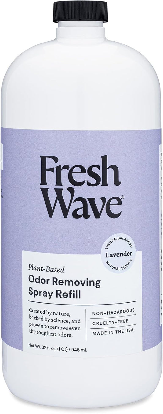 Fresh Wave Lavender Scent Odor Eliminator Spray & Air Freshener Refill by FreshWave
