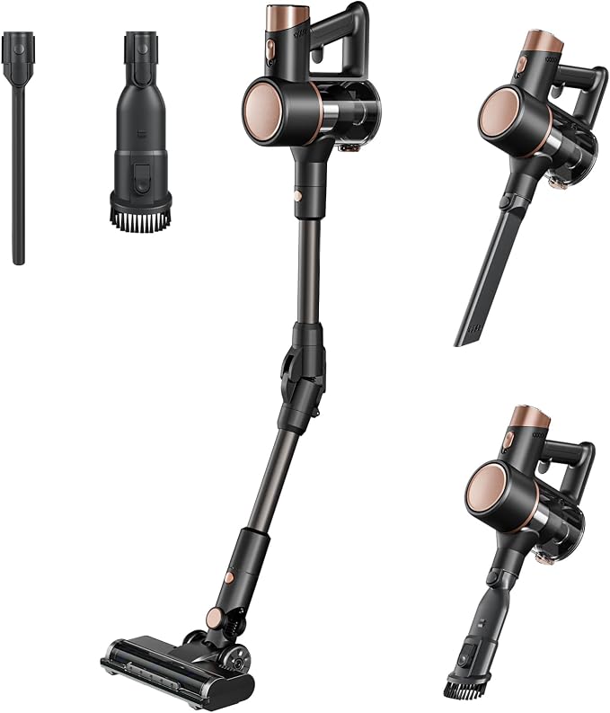 COWSAR Cordless Stick Vacuum Cleaner, Bagless Lightweight Stick Vacuum by COWSAR
