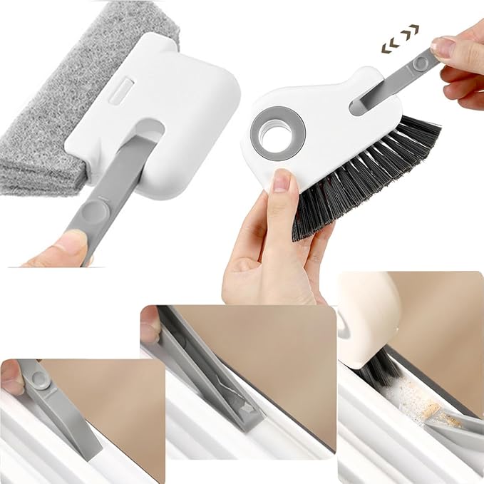 Orange Window Track Cleaning Brush - Image 3