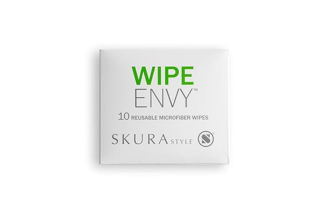 Skura Style WIPE ENVY™ All Purpose Lint Free Microfiber Reusable Cleaning Wipes - Image 2