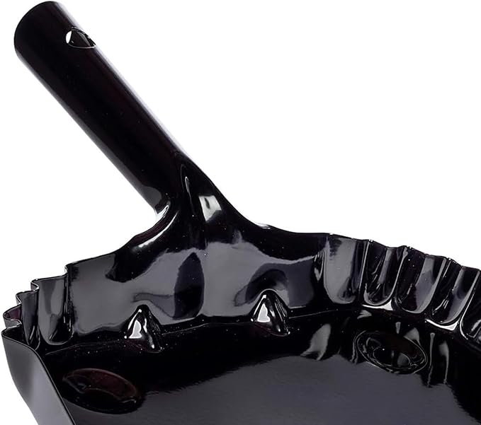 Behrens Portable Weatherproof Galvanized Steel Corrugated Dustpan - Image 9