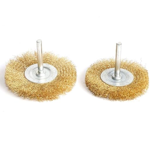 5pcs Brass Wire Wheel Brush Kit - Image 3