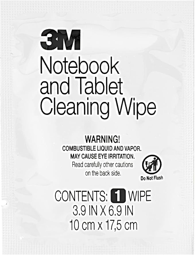 3M Notebook Screen Cleaning Wipes, 3.9 x 6.9 Inches, 24 individual wet wipes - Image 6