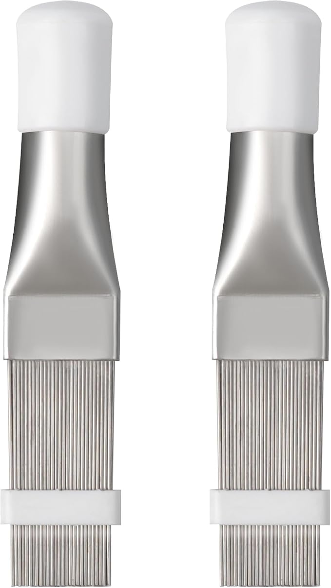 2PCS Air Conditioner Fin Straightener, Air Radiator Comb Tool, Coil Cleaner by LLMSIX