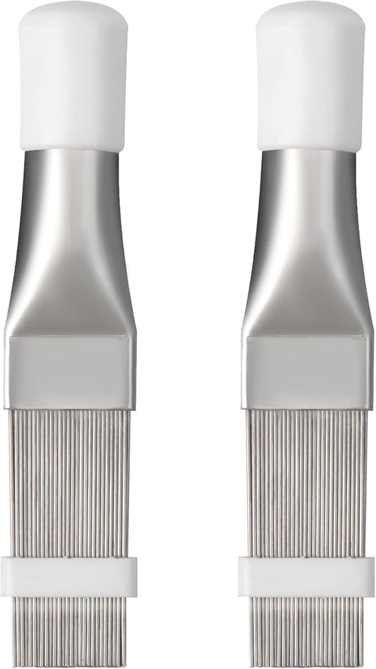 2PCS Air Conditioner Fin Straightener, Air Radiator Comb Tool, Coil Cleaner by LLMSIX
