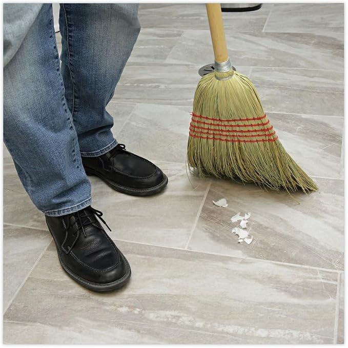 Flagged Bristle Parlor Broom Maid Broom - Image 5