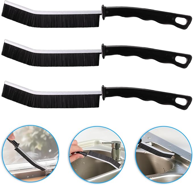Crevice Cleaning Brush Cleaning Tools Cleaning Supplies Grout Brush Scrub Brush - Image 3