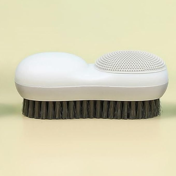 Two-Sided Laundry Stain Remover Brush, Soft Bristle by Unknown