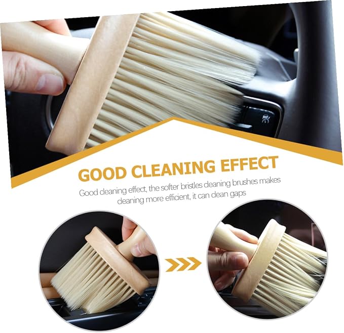 Car Air Vent Cleaning Brush 2pcs Set Soft Bristle Car Interior Duster - Image 8