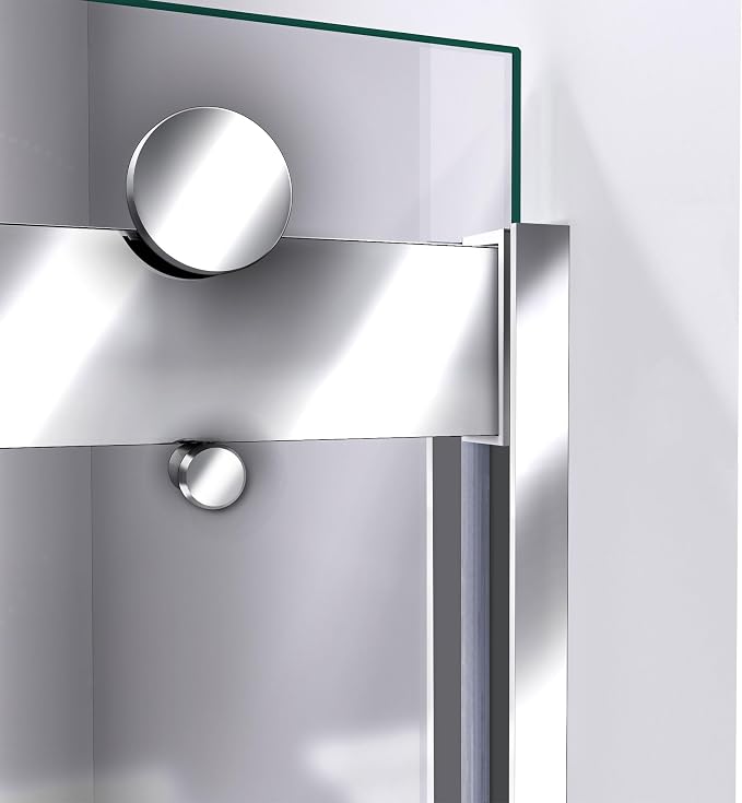 DreamLine Sapphire 56-60 in. W x 60 in. H Semi-Frameless Bypass Tub Door in - Image 4
