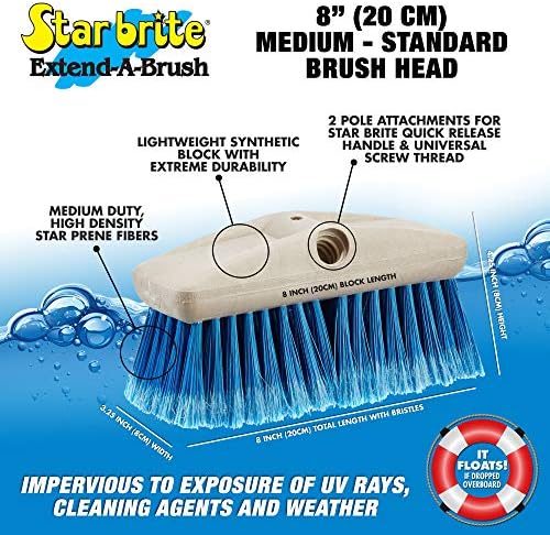 STAR BRITE 8" Durable Cleaning Brush - Image 4