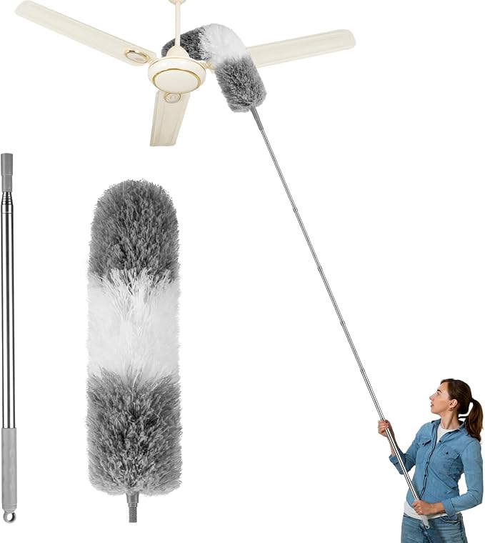 Dusters for Cleaning, Feather Duster by LLOOC