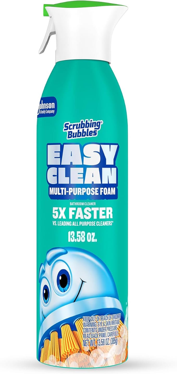 Scrubbing Bubbles Easy Clean Foaming Multipurpose Bathroom Cleaner, Continuous by ScrubbingBubbles