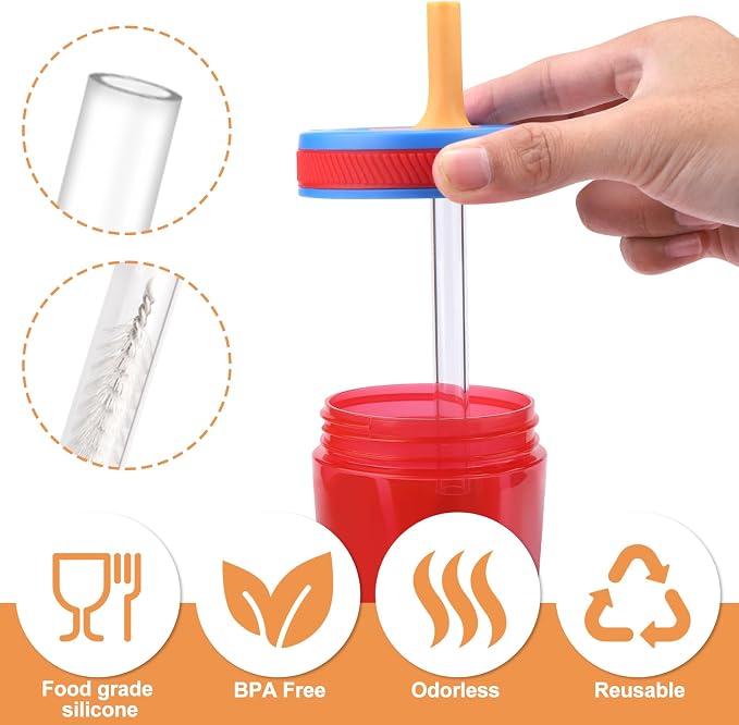 XANGNIER Replacement Straws and Bite Valve Compatible - Image 5