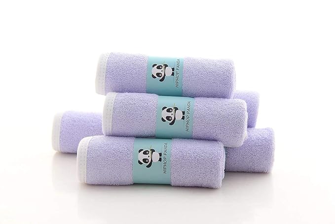 HIPHOP PANDA Baby Washcloths, Rayon Made from Bamboo - Image 7